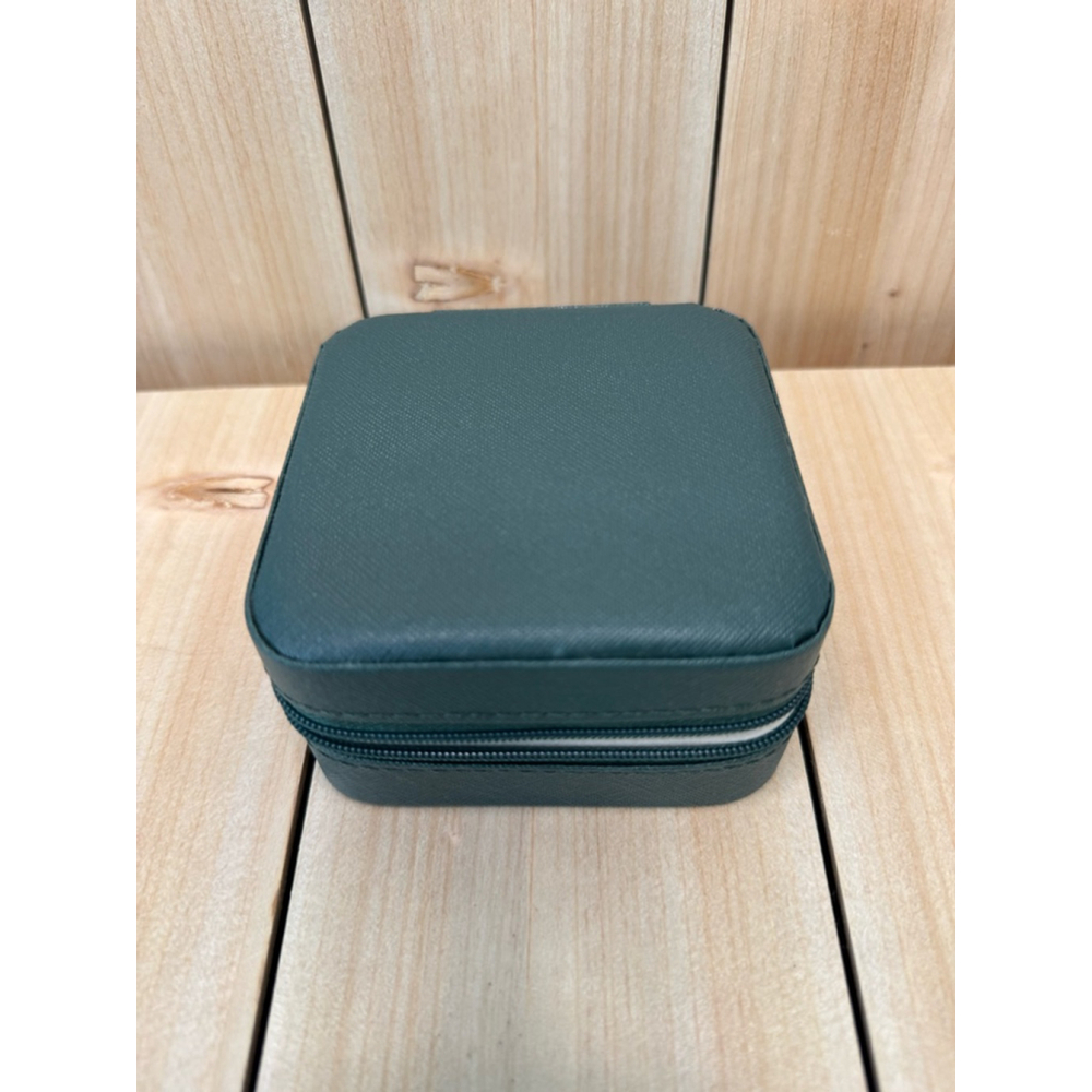 Travel Jewelry Box - Dark Green